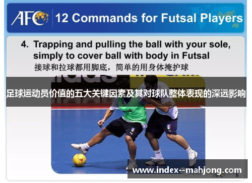 足球运动员价值的五大关键因素及其对球队整体表现的深远影响